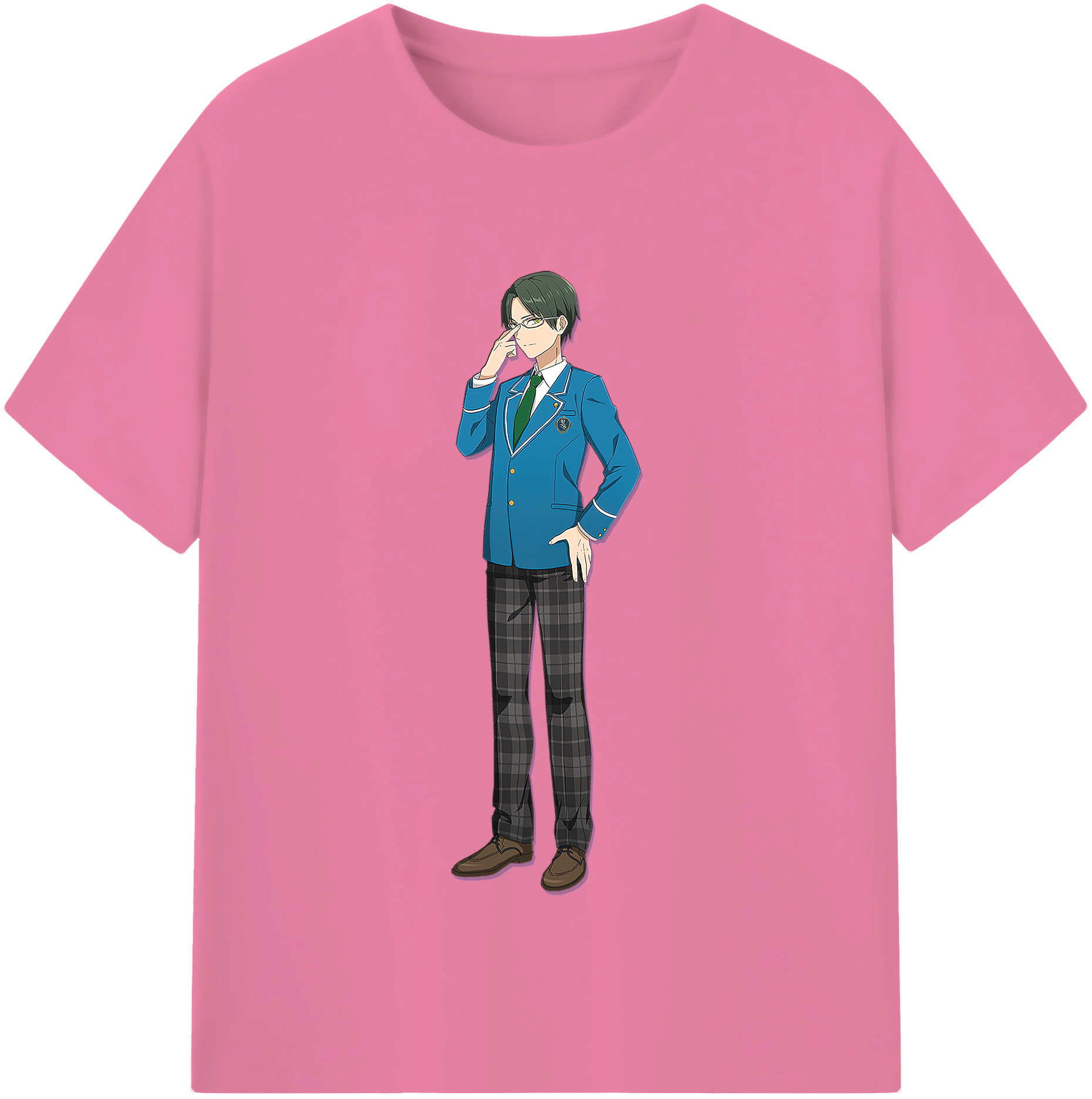 （画像用） あんさんぶるスターズ! Ensemble Stars 綿100％半袖Tシャツ（フロントプリント）